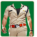 Policeman Photo Suit icon