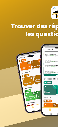 Aperçu de l'application