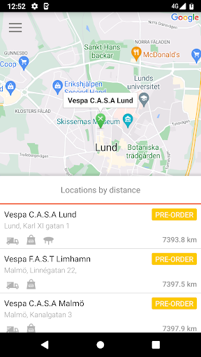 V.E.S.P.A. Screen 3