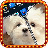 Dog Zipper Lock Screen icon