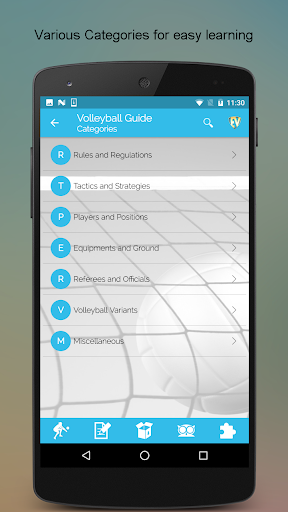 Volleyball Dictionary Screen 2