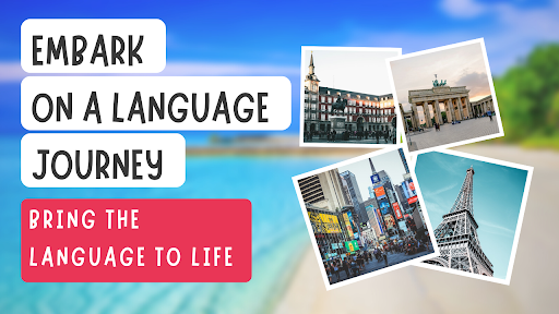 Android application Language Journeys screenshort