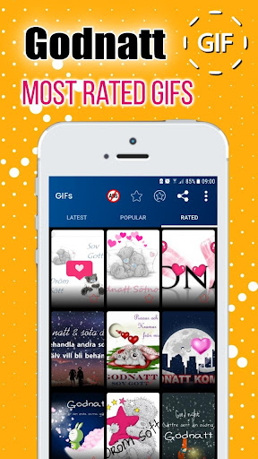 Swedish Good Night Gif Images Screen 3