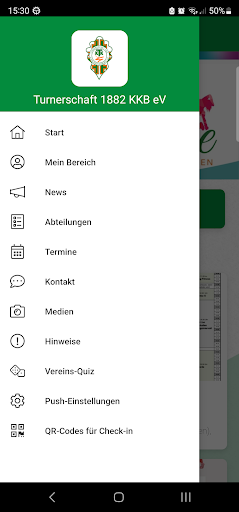 Turnerschaft 1882 KKB e.V. Screen 3