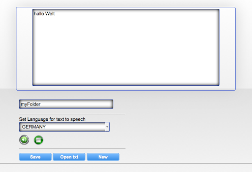 Simple Text To Speech Screen 3