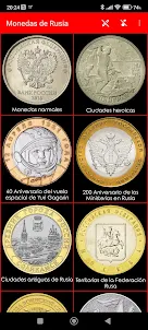 Monedas de Rusia
