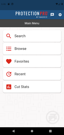 Android application ProtectionPro Neo screenshort