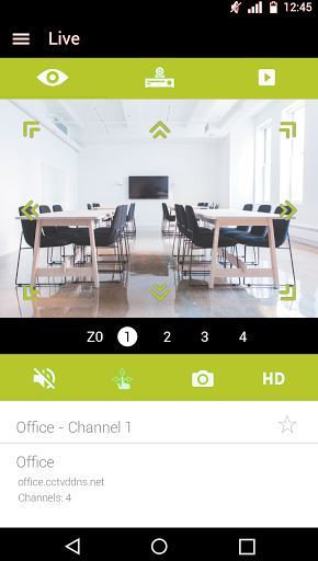 Alarsat EasyView Screen 2