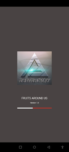 Android application Fruits Around Us screenshort