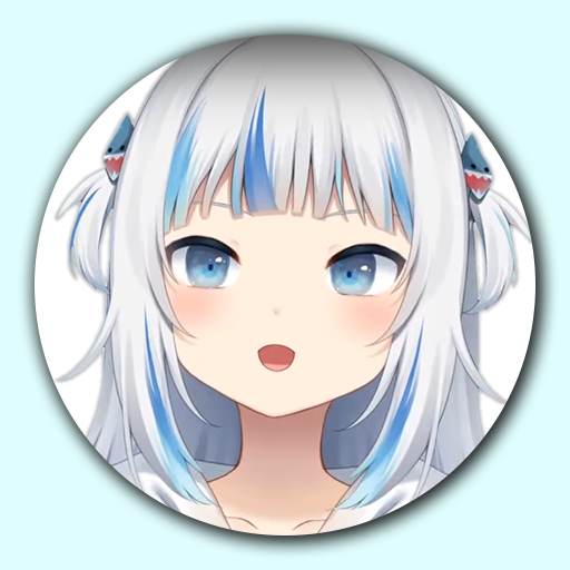 Gawr Gura Soundboard - Sounds, logo