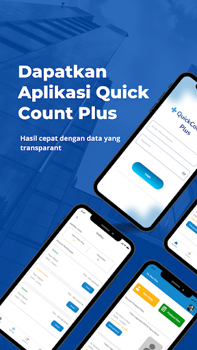Android application Quick Count Plus screenshort