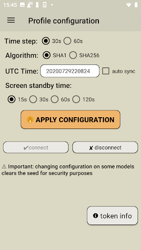 TOKEN2 NFC Burner 2 Screen 2