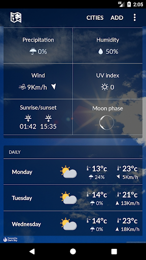 Azerbaijan Weather Screen 2