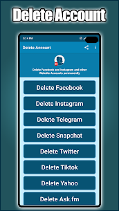 Delete Account 1