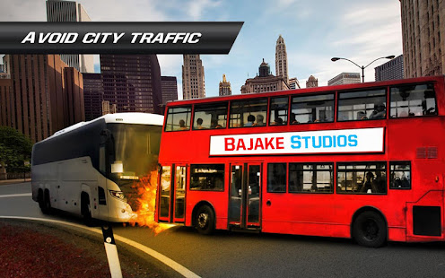 Real Euro City Bus Simulator Driving Heavy Traffic  Screenshots 9