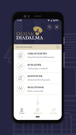 Android application Dámák Diadalma screenshort