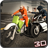 Police Bike Prisoner Chase 3D icon