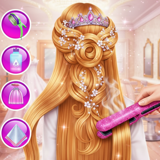 Wedding Day Brides Hair Salon