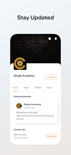 Sinjab Academy Screen 3