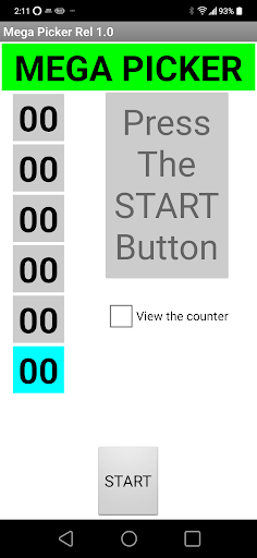 Android application Mega Picker screenshort