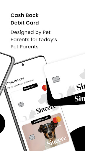 Sincere Pet Rewards Debit Card Screen 2