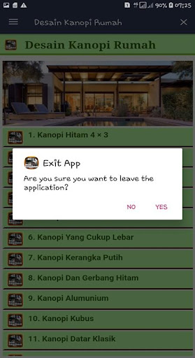 Desain Kanopi Rumah