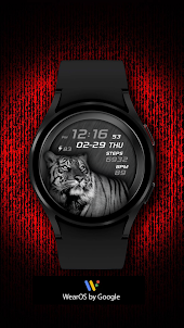 PW94 Animals Tiger Watch Face