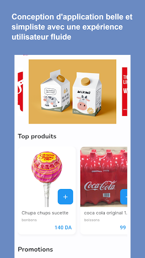 Android application Candy Store screenshort