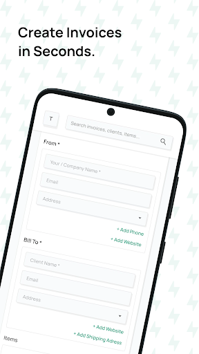 Invoice Generator screenshot 1