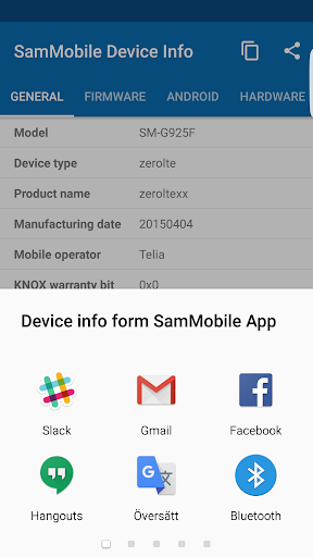 تطبيق SamMobile Device Info برو5