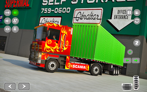 Android application Modern Cargo Truck Driving 3d screenshort