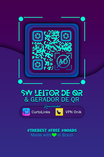Android application Leitor de Código QR screenshort