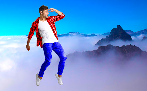 Air photo editor and sky frame