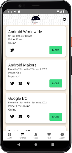 Android Developer News Screen 3