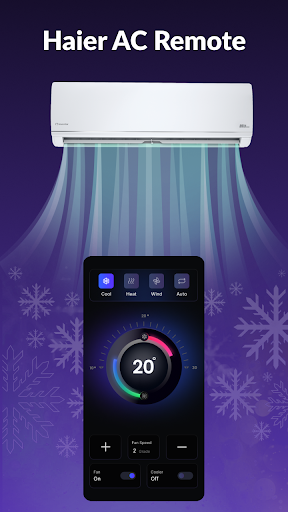Android application Remote For Haier AC screenshort