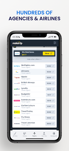 Nalatrip.com - Cheap flights Screen 3