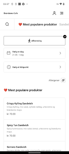 Brøndums Cafe Screen 3