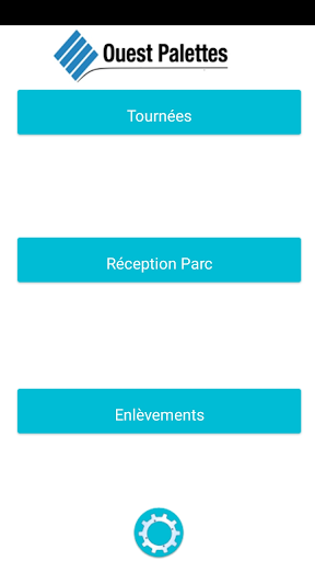 Android application OUEST PALETTES MOBILE screenshort