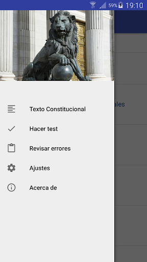 Constitución Española - Tests Screen 3
