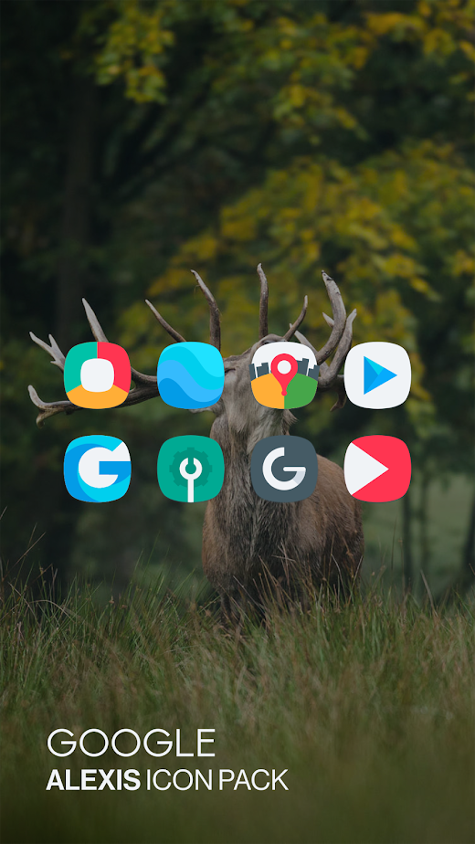 Android application Alexis: Minimalist Icon Pack screenshot