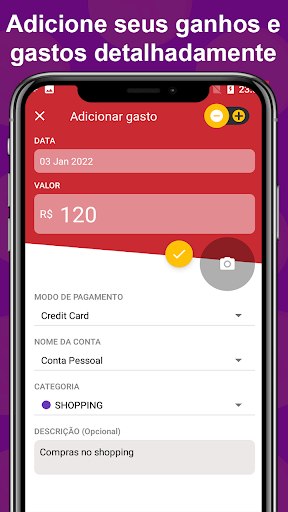 Cofrinho - Controle de Gastos Screen 2
