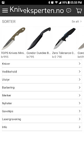Kniveksperten Screen 2