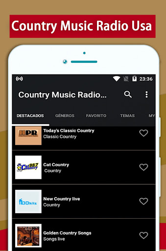 Old Country Music Screen 3