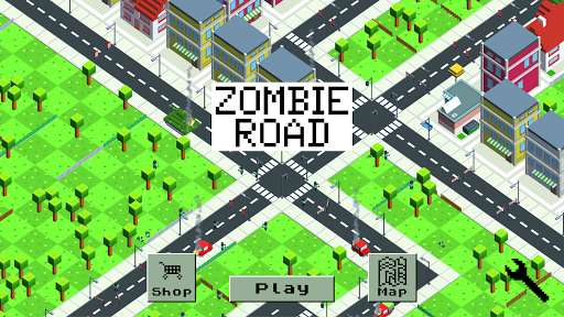 Android application Zombie Road screenshort