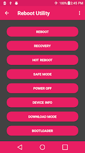Reboot Utility Varies with device APK screenshots 4