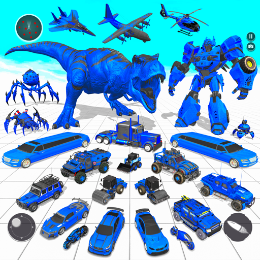 JOGO DE CARROS ROBÔ DINOSSAURO  DINO TRUCK TRANSFORMATION 