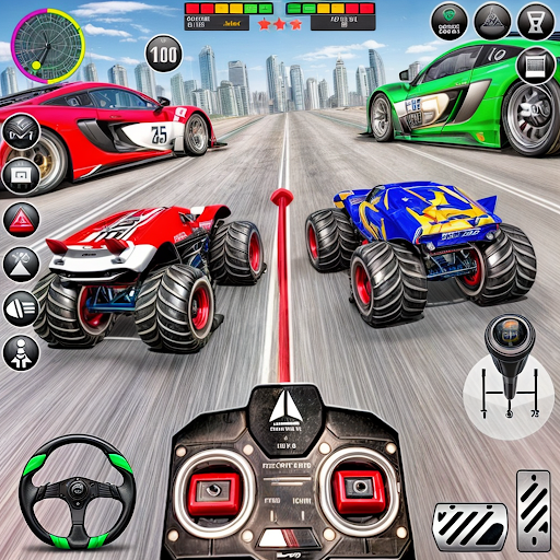 Toy Car Stunts GT Racing Games Screen 3