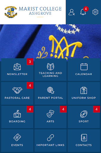Android application Marist College Ashgrove screenshort