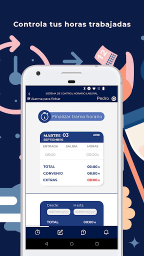 Control Horario by Reskyt Screen 3