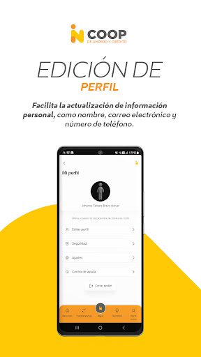 Captura de pantalla de INCoop